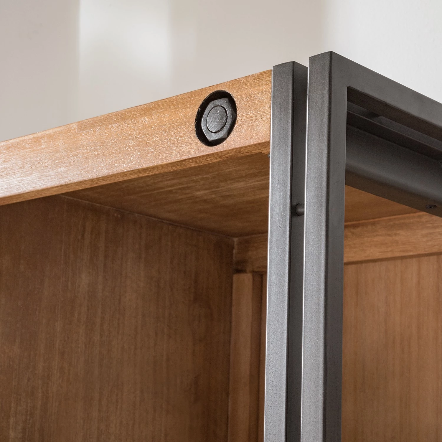 Ars manufacti Étagère Manchester VII - Acacia massif / Métal - Acacia / Anthracite 10 Ars manufacti Étagère Manchester VII - Acacia massif / Métal - Acacia / Anthracite – Image 10