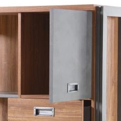 Ars manufacti Étagère Marton III - Imitation chêne Stirling / Anthracite -Luxe Intérieur Magasin 1000211532 200424 13265500124 DETAILS P000000001000211532