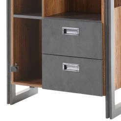 Ars manufacti Vitrine Marton - Imitation chêne Stirling / Anthracite -Luxe Intérieur Magasin 1000211534 200424 13270300143 DETAILS P000000001000211534