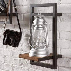 Ars manufacti Étagères murales Manchester II (5 élém.) - Acacia massif / Métal - Acacia / Anthracite -Luxe Intérieur Magasin 1000213198 200527 13201200007 DETAILS P000000001000213198