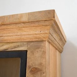 Maison Belfort Buffet Vianne - Manguier massif / Métal - Manguier / Noir -Luxe Intérieur Magasin 1000214037 210311 11144500012 DETAILS P000000001000214037