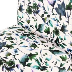 Kayoom Chaises capitonnées Indira II - Tissu / Hêtre massif - Noir / Vert et blanc -Luxe Intérieur Magasin 1000214193 200529 06041400119 DETAILS P000000001000214193