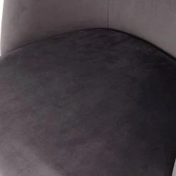 Kayoom Chaises capitonnées Celina (lot de 2) - Velours / Métal - Imitation hêtre - Gris -Luxe Intérieur Magasin 1000214218 200529 06063700303 DETAILS P000000001000214218