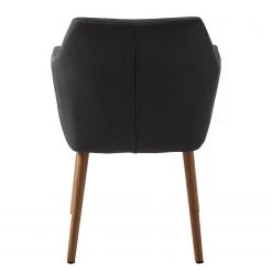 Mørteens Chaises à accoudoirs Nicholas XXL - Tissu Cors: Anthracite - 1 chaise -Luxe Intérieur Magasin 1000215111 210115 06103600004 DETAILS P000000001000215111