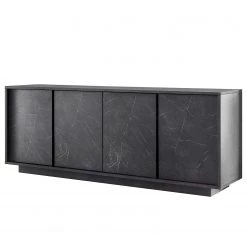 LC Spa Enfilade Carrara - Imitation marbre anthracite