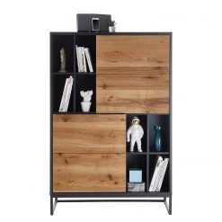 Red Living Buffet haut Barview - Placage en chêne - Chêne / Anthracite -Luxe Intérieur Magasin 1000218365 201118 06052800022 DETAILS P000000001000218365