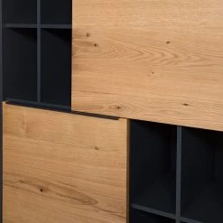 Red Living Buffet haut Barview - Placage en chêne - Chêne / Anthracite -Luxe Intérieur Magasin 1000218365 210319 11334900032 DETAILS P000000001000218365