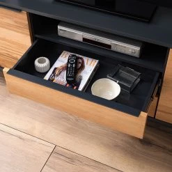 Red Living Buffet Barview II - Placage en chêne - Chêne / Anthracite -Luxe Intérieur Magasin 1000218373 210413 12582700032 DETAILS P000000001000218373