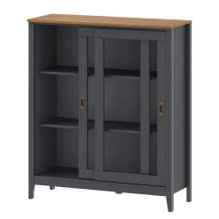 Maison Belfort Buffet Rivery IV - Pin massif - Anthracite -Luxe Intérieur Magasin 1000218453 210128 06194900104 DETAILS P000000001000218453