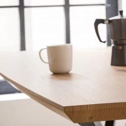 Red Living Table Levil - Métal - Imitation chêne / Noir mat -Luxe Intérieur Magasin 1000218554 210302 14084200003 DETAILS P000000001000218554