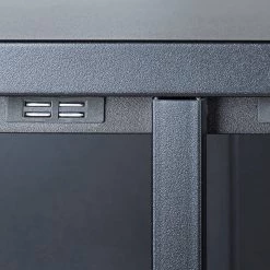 Ars manufacti Buffet Kayys - Verre / Métal - Noir -Luxe Intérieur Magasin 1000219025 210121 07302700029 DETAILS P000000001000219025