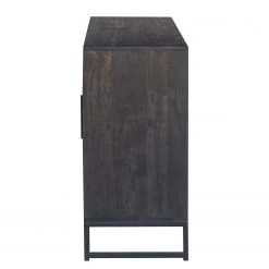 Jack & Alice Buffet Loga - Acacia massif / Fer - Acacia Gris -Luxe Intérieur Magasin 1000219275 210303 09481300004 DETAILS P000000001000219275