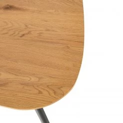 Ars manufacti Table Broomley - Métal - Imitation chêne / Noir mat -Luxe Intérieur Magasin 1000219294 210302 16571500005 DETAILS P000000001000219294