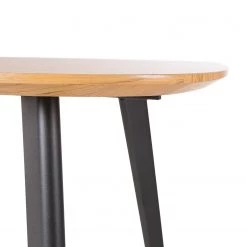 Ars manufacti Table Broomley - Métal - Imitation chêne / Noir mat -Luxe Intérieur Magasin 1000219294 210302 16571900008 DETAILS P000000001000219294