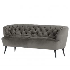Red Living Banquette Burdett - Gris - Largeur : 190 cm - Noir