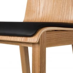 Ars Natura Chaises de bar Tunley (lot de 2) - Imitation cuir / Frêne massif - Beige -Luxe Intérieur Magasin 1000223458 210416 08480600008 DETAILS P000000001000223458