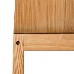 Ars Natura Chaises de bar Tunley (lot de 2) - Imitation cuir / Frêne massif - Beige -Luxe Intérieur Magasin 1000223458 210416 08480600010 DETAILS P000000001000223458