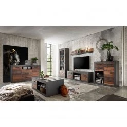 Red Living Buffet Buzan - Imitation bois recyclé / Anthracite -Luxe Intérieur Magasin 1000223919 200828 15453700094 MOOD DETAILS P000000001000223919 mood