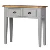Maison Belfort Console Lavalle - Partiellement en pin massif - Pin / Gris clair