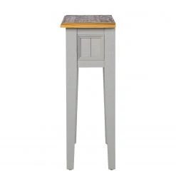 Maison Belfort Console Lavalle - Partiellement en pin massif - Pin / Gris clair -Luxe Intérieur Magasin 1000224193 210625 12141000013 DETAILS P000000001000224193