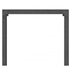 Ars manufacti Table Urban Industry - Acacia massif / Métal - Acacia / Noir -Luxe Intérieur Magasin 1000224210 210831 12440500005 DETAILS P000000001000224210