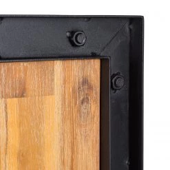 Ars manufacti Buffet haut Urban Industry I - Partiellement en acacia massif / Métal - Acacia / Noir -Luxe Intérieur Magasin 1000224212 220729 075 DETAILS P000000001000224212