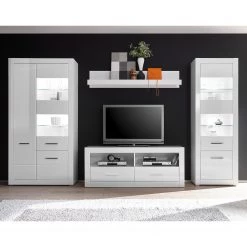 Loftscape Vitrine Bricktown I - Blanc brillant / Blanc mat -Luxe Intérieur Magasin 1000224388 200904 12212100047 MOOD DETAILS P000000001000224388 mood