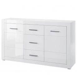 Loftscape Buffet Bricktown II - Blanc brillant / Blanc mat