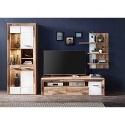 Loftscape Étagère murale Waverly - Blanc / Imitation chêne -Luxe Intérieur Magasin 1000225873 200923 13364500035 MOOD DETAILS P000000001000225873 mood