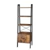 Red Living Étagère Cushing - Marron / Noir