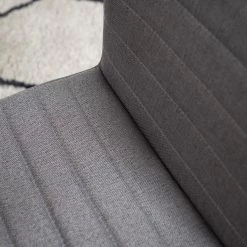 Ars manufacti Fauteuil Finga III - Tissage à plat / Fer - Gris / Noir -Luxe Intérieur Magasin 1000226369 210929 10023700042 DETAILS P000000001000226369