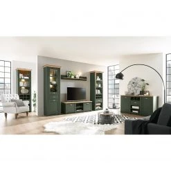 Norrwood Buffet Cardet - Vert mousse / Imitation chêne de Wotan -Luxe Intérieur Magasin 1000227576 201016 13050400119 MOOD DETAILS P000000001000227576 mood