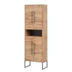 Schildmeyer Armoire Limmo - Imitation chêne rustique / Noir