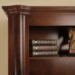 Ridgevalley Étagère Larcay - Placage en bois véritable - Tulipier ancien -Luxe Intérieur Magasin 1000230612 201113 12530100028 DETAILS P000000001000230612