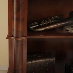 Ridgevalley Étagère Larcay - Placage en bois véritable - Tulipier ancien -Luxe Intérieur Magasin 1000230612 201113 12530200029 DETAILS P000000001000230612