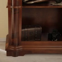 Ridgevalley Étagère Larcay - Placage en bois véritable - Tulipier ancien -Luxe Intérieur Magasin 1000230612 201113 12530300030 DETAILS P000000001000230612