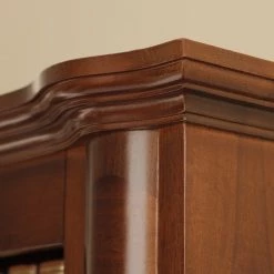 Ridgevalley Étagère Larcay - Placage en bois véritable - Tulipier ancien -Luxe Intérieur Magasin 1000230612 201113 12530500032 DETAILS P000000001000230612