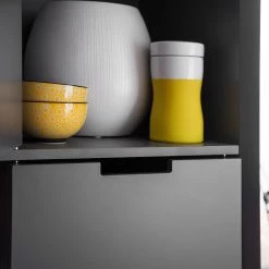 Loftscape Commode Nevez II - Blanc / Gris -Luxe Intérieur Magasin 1000230758 201113 13093700074 DETAILS P000000001000230758