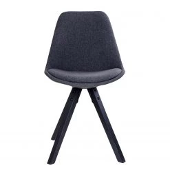 Norrwood Chaises Trebes III (lot de 2) - Tissu / Hévéa massif - Gris foncé / Noir -Luxe Intérieur Magasin 1000231022 201125 16492500124 DETAILS P000000001000231022