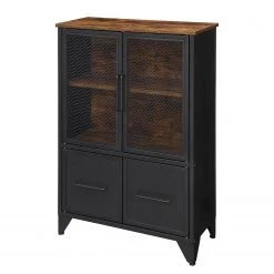 Red Living Buffet Thenon II - Noir / Marron