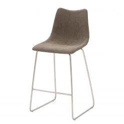 Mayer Sitzmöbel Chaise de bar mySOLO I - Limon - Argenté