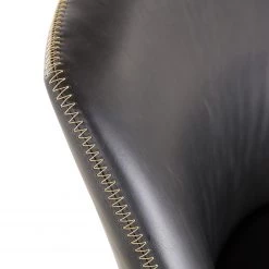 Red Living Chaise à accoudoirs Urbes - Imitation cuir / Fer - Noir / Noir -Luxe Intérieur Magasin 1000240179 210115 08045700047 DETAILS P000000001000240179