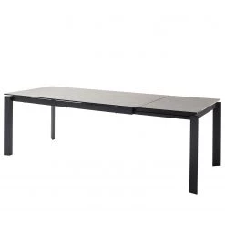 Loftscape Table Anttila - Céramique et verre / Acier - Anthracite / Noir -Luxe Intérieur Magasin 1000242018 210202 13152900125 DETAILS P000000001000242018