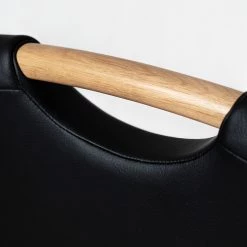 Naturoo Chaises capitonnées Lullin (lot de 2) - Chêne sauvage massif - Noir -Luxe Intérieur Magasin 1000242066 210121 15550900016 DETAILS P000000001000242066