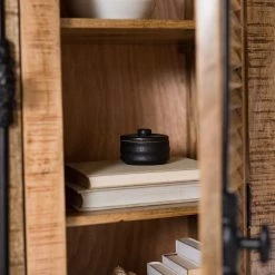 Wolf-Möbel Buffet haut Senille - Manguier massif -Luxe Intérieur Magasin 1000243201 220314 033 DETAILS P000000001000243201