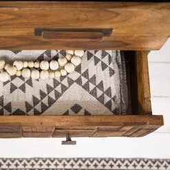 Wolf-Möbel Commode Bazac - Acacia massif - Acacia / Gris foncé -Luxe Intérieur Magasin 1000243203 220311 050 DETAILS P000000001000243203