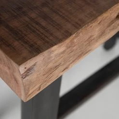 Ars manufacti Table haute Gelles - Acacia massif / Fer - Acacia / Anthracite -Luxe Intérieur Magasin 1000246830 220830 036 DETAILS P000000001000246830