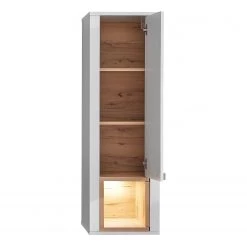 Loftscape Armoire murale Cordelle I - Éclairage inclus - Blanc mat / Hêtre sauvage -Luxe Intérieur Magasin 1000249566 210302 14401400012 DETAILS P000000001000249566