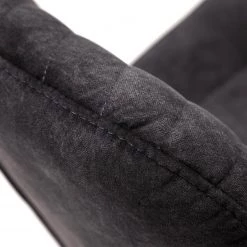 Naturoo Chaises capitonnées Mettray (lot de 2) - Tissage à plat / Hêtre massif - Anthracite -Luxe Intérieur Magasin 1000249608 210609 12392200112 DETAILS P000000001000249608