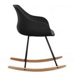 Mørteens Rocking chair Skelde - Matière plastique et tissage à plat / Fer et hêtre massif -Luxe Intérieur Magasin 1000252686 210315 11063100003 DETAILS P000000001000252686